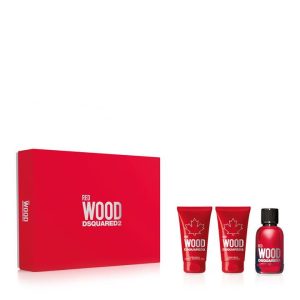 DSquared2 D2 Red Wood X20 EDT 50ml Set
