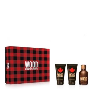 DSquared2 D2 Wood Pour Homme X20 EDT 50ml Set