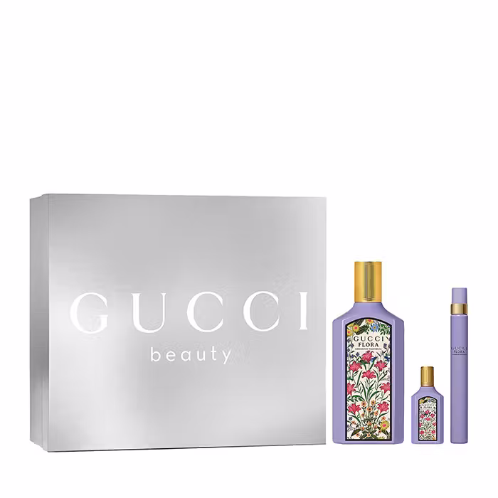 Gucci FLORA Gorgeous Magnolia Eau De Parfum 100ml Gift Set