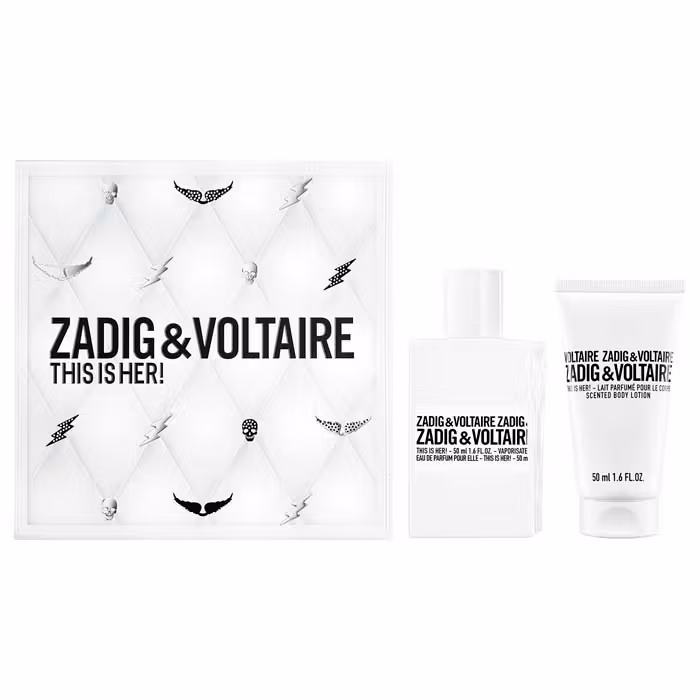 Zadig & Voltaire THIS IS HER! Eau De Parfum 50ml Gift Set