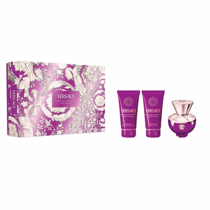 Versace DYLAN PURPLE Eau De Parfum 50ml Gift Set