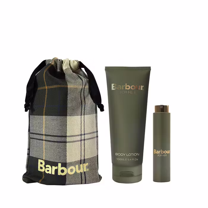 Barbour HERITAGE FOR HER Eau De Parfum 15ml Gift Set